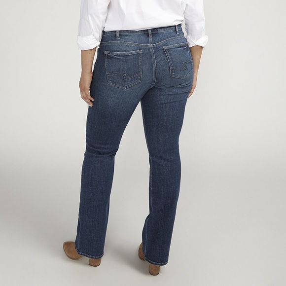 Silver Jeans Co. Elyse Slim Boot Jeans 18Wx33 - Picture 7 of 7